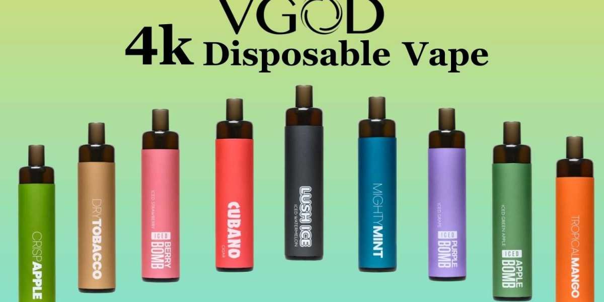 "Simplify Your Vaping Experience: Introducing the VGOD POD 4K Disposable"