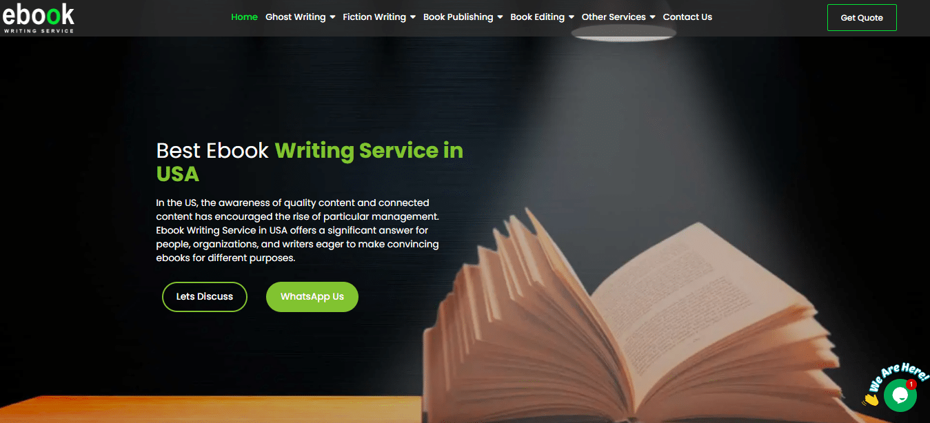Affordable EBook Writing Service In USA From Expert Writers